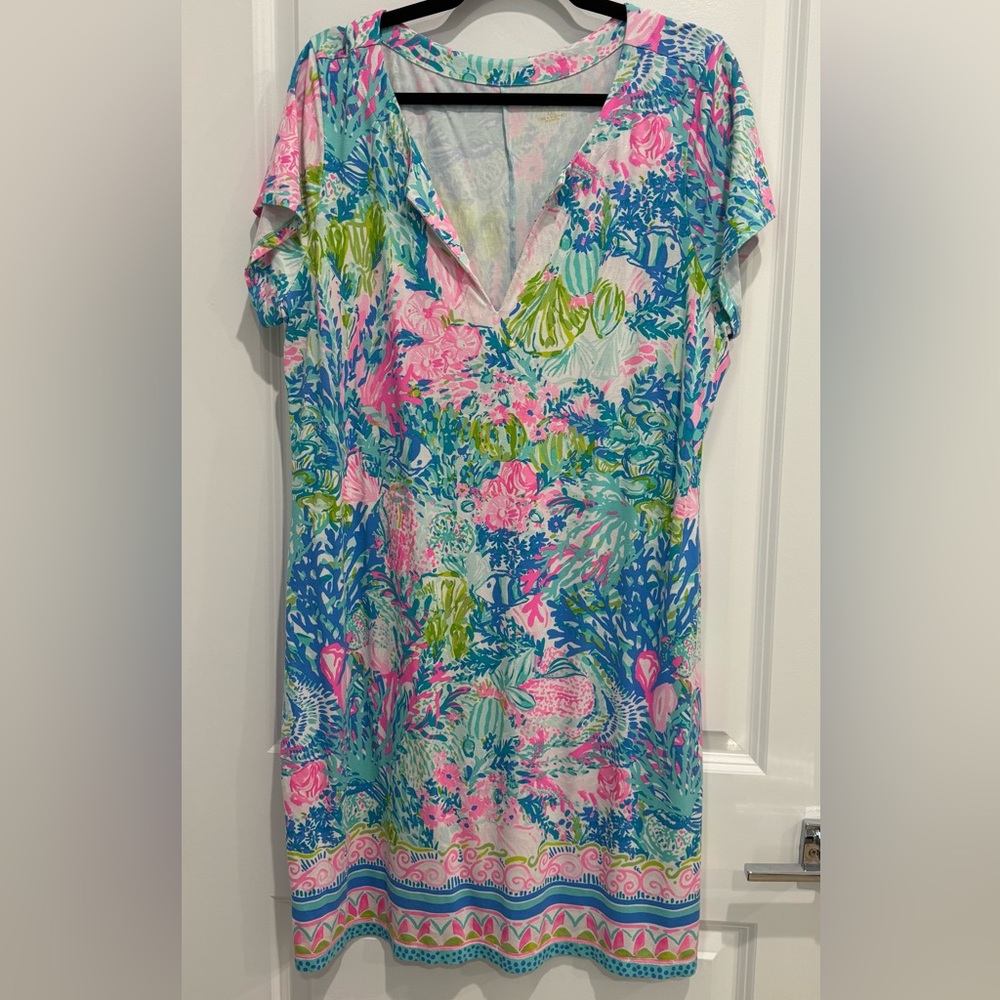 Lilly Pulitzer Pastel Floral Dress